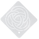 Semi-Transparent Acrylic Quilt Template Patchwork Embroidery Stencils 005