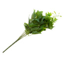 Artificial 9 Fork Sweet Potato Leaf Plants Silk Foliage Grass Decor Green