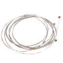 Set of 6 Strings Professional Durable Steel Gauge Parts for Electric Guitar