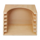 Montessori 6 Grids Clothing Box Cabinet Holder Stand for Kids Dressing Learn