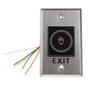 12V DC Door Infrared No Touch EXIT Button Switch Sensor with LED Backlight