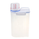 Dog Cat Pet Animal Rabbit Food Storage Container Dry Dispenser Box Bin with Graduated Cup