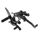 Motorcycle Rearset Footrest Foot Rest Pegs for Kawasaki Ninja 400 2018