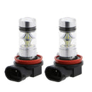 2pcs Blue H11 H8 Universal Car Headlight Fog Lamp LED Bulb Replacement