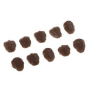 10x Artificial Tiger Nuts Carp Fishing Pop Up Baits 0.8g Floating Soft Lures for Carp / Trout / Bream