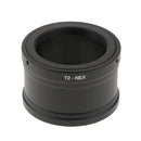 T2 T Mount Lens to E-mount Adapter for Sony NEX-7 3N 5N 5R VG40 A7R II A6300 A6000