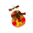 Elk Deer Christmas Dinner Tableware Cutlery Bag Holder Knife Spoon Fork Bag