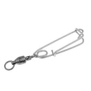 High-strength Ball Bearing Fishing Snap Swivel Nice Snap with Long Line Clip Fishing Connector