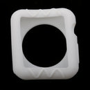 For Apple Watch Case,42mm Universal Rugged Protective TPU Case for Apple Watch Series 2 Series 1 White