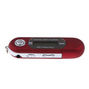 New 4GB USB MP4 MP3 Music Video Digital Player Red