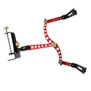 Foldable Stainless Steel Bend Clamp On Pier Rod Holder