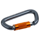 28KN Professional Safety Master Lock D Shape Auto Locking Carabiner Rock Climbing Equipment Outdoor Tool
