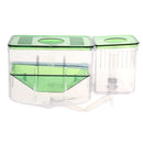 Clear Fish Breeding Isolation Box Tank Aquarium Auto Circulating Fish Hatchery Transparent 20 x 10x 12cm