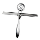 Window Squeegee with Suction Hook - Great for Bath Tile Shower Door Mirror