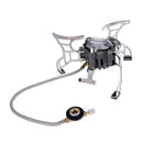 4000W Camping Gas Stove Cooking Portable Foldable Split Burner for Outdoor Hiking Picnic