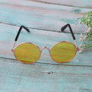 1/4 BJD Dolls Eyeglasses Sunglasses Eyewear for Salon Doll Golden Frame Vintage Style Accessories