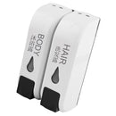350ml ABS Double Head Soap Sanitizer Bathroom Shampoo Lotion Holder Dispenser