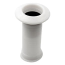 Plastic Covered Thru-Hull Bilge Pump Hose Fitting For Boats White