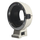 For Canon EF EF-S Lens to Sony E-mount Camera Autofocus Adapter Ring with Tripod Mount f/ NEX A7 A7R A7RII A6300 A6000 - White