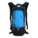 Magicdeal Comfortable Wear Hiking Camping Cycling Outdoor Cycling Travel Waterproof Backpack Bag Blue