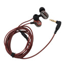KZ ZSE In Ear Headphone Dynamic Dual Driver Earphone HiFi Bass Music Earbud Sport Running Headset Noise Isolating