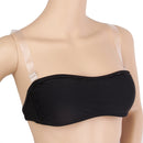 Pair of Adjustable Clear Invisible Transparent Bra Strap for Women