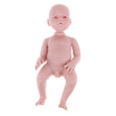 Handmade DIY 20inch Reborn Kit Silicone Head Body Limb Mold Blank Newborn Baby Boy Doll Christmas Gift