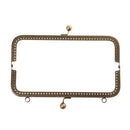 Sew in Coin Bag Evening Purse Metal Frame Handbag Clasp Fastening