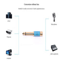 Gold Plated 6.5mm Male to RCA Female Audio Video Adapter Connect for Mixers