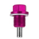M14X1.5 Anodized Magnetic Engine Oil Pan/Transmission Drain Plug Purple