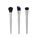 GUJHUI 3pcs Soft Pro Foundation Makeup Brushes Premium Synthetic Cosmetic Makeup Brush Set