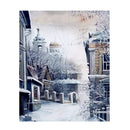 DIY 5D Diamond Painting Embroidery Cross Craft Stitch Home Decor Snowy Villa