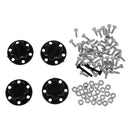 1/10 RC Car Spare Parts 1.9inch Beadlock Wheel Rim Hub Bead Lock 4x for HSP 94180 RC4WD