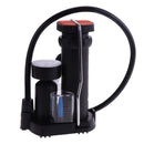 Portable Foot Activated Floor Pump Bike Foot Pump with Gauge, Suitable for Bike Tire, Motorcycle Tire and Inflatable Ball
