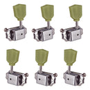 Folk Guitar String Locking Key Tuner Tuning Pegs 3R3L for LP Electric Guitar