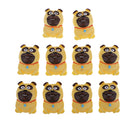 10 Pieces Cartoon Puppy Phone Case Stationery Box Hairpin Scrapbooking DIY