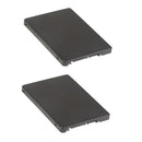 2Pcs M.2 NGFF (SATA) B-Key SSD to 2.5" SATA Adapter Card with Case Enclosure