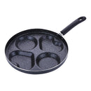 4 in 1 Egg Pancake Multi Sectional Frying Pan 4 Dimples hole frypan 28cm
