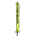 Performance Scuba Diving Reflective Inflatable Safety Sausage Surface Marker Buoy SMB Signal Tube - Orange, Fluorescent Yellow