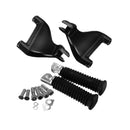 2x Passenger Rear Foot Pegs Mount For Harley 883 1200 XL Sporster 2004-2013