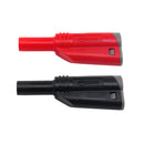 4mm Stackable Insulated Safety Banana Plug Multimeter Connectors (Set of 2)