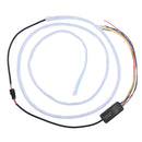 1PC 150CM LED Car Truck Decoration Flexible RGB Color Strip Lights,Running Keep RGB Light