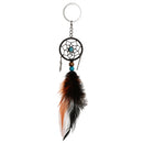 Fashionable Feather Beads Charms Dream Catcher For Home Window Wall Car Hanging Decor Ancient Leaves Hanging Charms