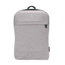 Fashionable Basic Business Travel Style Multipurpose Backpack Laptop Storage Holder Bag Gift Grey 15.6 Inch