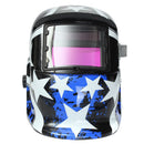 Solar Auto Darkening Welding Helmet MIG TIG ARC Mask Eye Head Protector with Len Pentagram