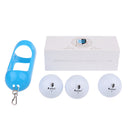 3 Pieces/Set Professional Golf Balls with Clip-on Golf Ball Holder Practice Tournament Gift