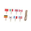 8pcs Wood Photo Clip Wooden Book Card Pegs Colorful