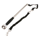 Stainless Steel Bicycle Attached Dog Leash Pet Walking Riding Hands Free Leash Dog Safety Training Leash