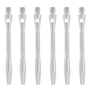 6 pcs Aluminium Alloy 54mm 2BA Re-Grooved Dart Shafts Stems 4.5mm Thread