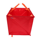 40cm Nylon Folding Large Triangle Tree Rock Climbing Arborist Throw Line Throw Weight Bag Clothing Storage Cube Organiser Holder - Red